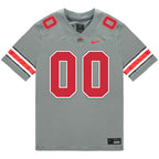 Custom Ohio States Buckeyes Jersey - Grey - Primetime Jerseys