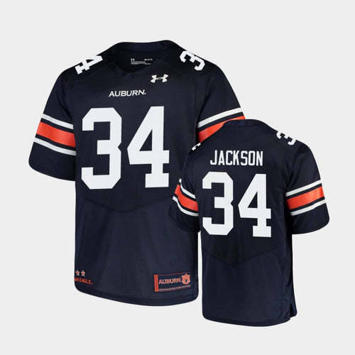 Bo Jackson Auburn Tigers Alumni Player Jersey - Navy - Primetime Jerseys