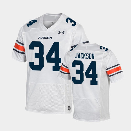 Bo Jackson Auburn Tigers Alumni Player Jersey - White - Primetime Jerseys