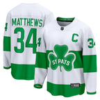 Auston Matthews #34 Toronto Maple Leafs White NHL Hockey Jersey