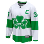 Auston Matthews #34 Toronto Maple Leafs White NHL Hockey Jersey