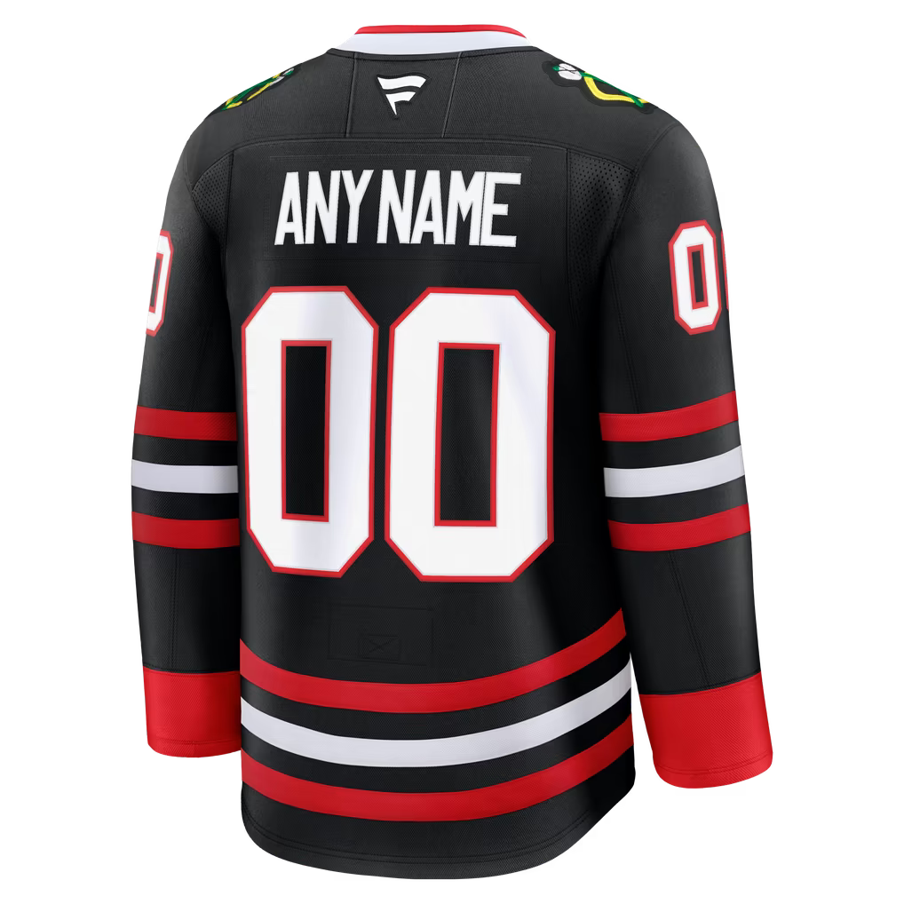 Chicago Blackhawks Custom Premium Hockey Jersey