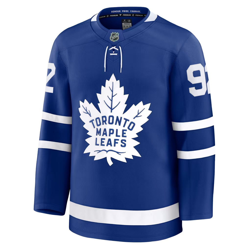 Gavin McKenna #92 Toronto Maple Leafs NHL Hockey Jersey