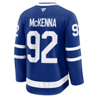 Gavin McKenna #92 Toronto Maple Leafs NHL Hockey Jersey