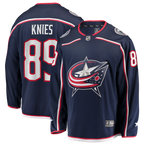Matthew Knies #89 Columbus Blue Jackets NHL Hockey Jersey