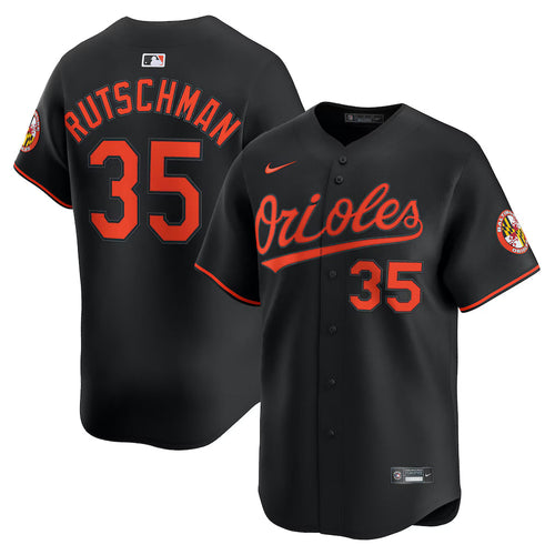 Adley Rutschman Baltimore Orioles Alternate Jersey - Black - Primetime Jerseys
