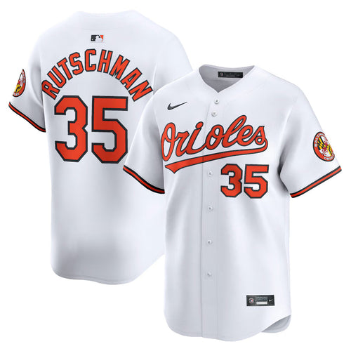 Adley Rutschman Baltimore Orioles Home Jersey - White - Primetime Jerseys