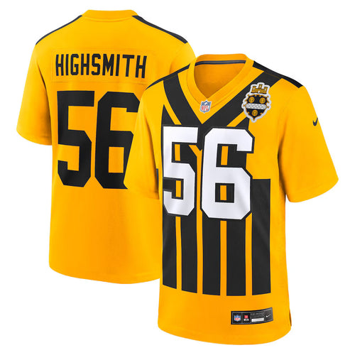 Alex Highsmith Pittsburgh Steelers Alternate 1933 Throwback Jersey - Gold - Primetime Jerseys
