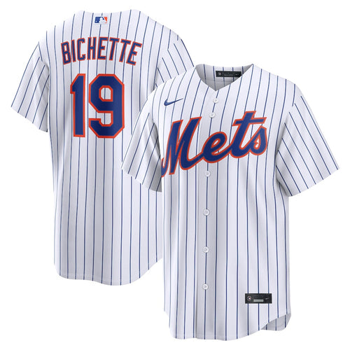Bo Bichette New York Mets Home Jersey - White - Primetime Jerseys