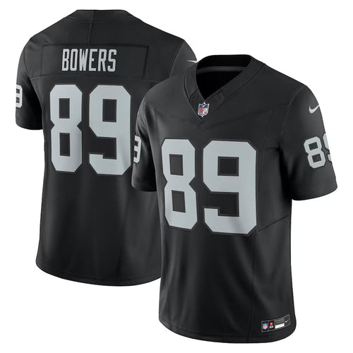 Brock Bowers Las Vegas Raiders Jersey - Black - Primetime Jerseys