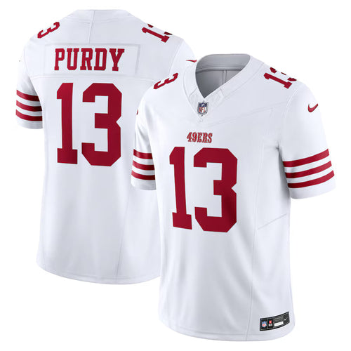 Brock Purdy San Francisco 49ers Jersey - White - Primetime Jerseys