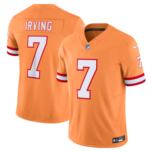 Bucky Irving '76 Tampa Bay Buccaneers Jersey - Orange - Primetime Jerseys