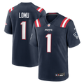 Caleb Lomu New England Patriots 2026 NFL Draft First Round Pick No. 28 Jersey - Navy