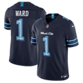 Ward Navy #1 Tennessee Titans 2026 Rivalries Stitched NFL Jersey