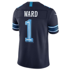 Ward Navy #1 Tennessee Titans 2026 Rivalries Stitched NFL Jersey
