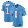 Carnell Tate Tennessee Titans 2026 NFL Draft First Round Pick No. 4 Jersey - Light Blue