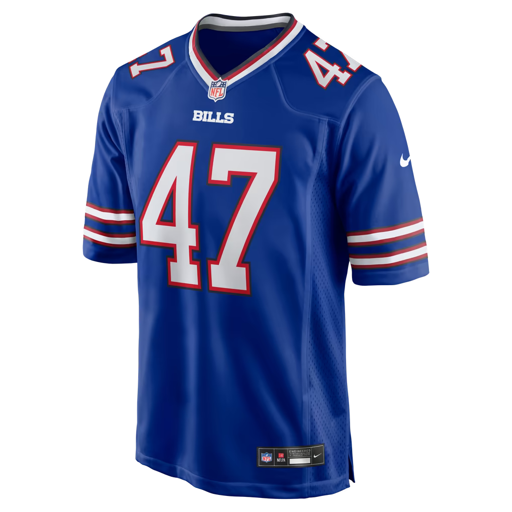 Christian Benford #47 Buffalo Bills NFL Jersey