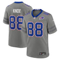 Dawson Knox Buffalo Bills Nickel City Jersey - Gray