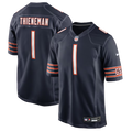 Dillon Thieneman Chicago Bears 2026 NFL Draft First Round Pick No. 25 Jersey - Navy