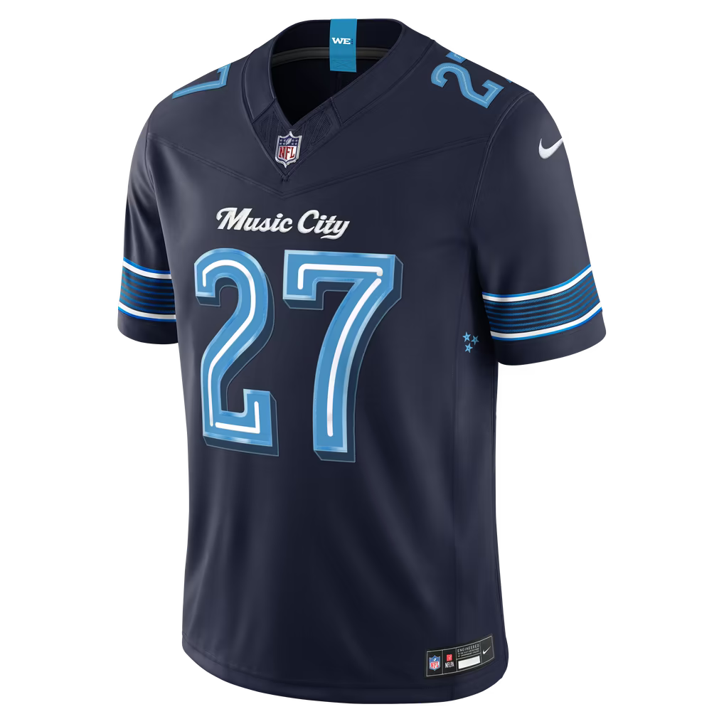 Eddie George #27 Tennessee Titans 2026 Rivalries Stitched NFL Jersey
