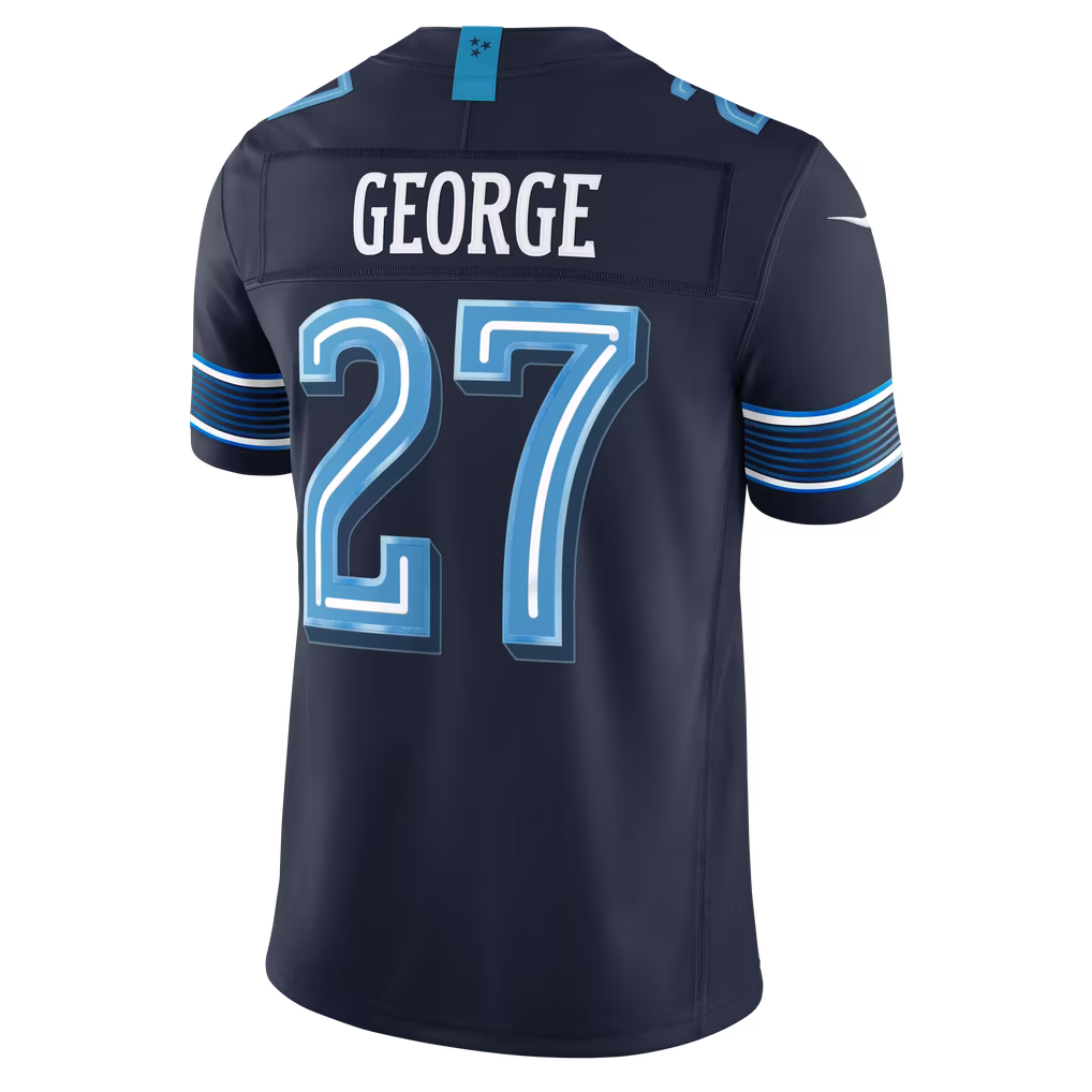 Eddie George #27 Tennessee Titans 2026 Rivalries Stitched NFL Jersey