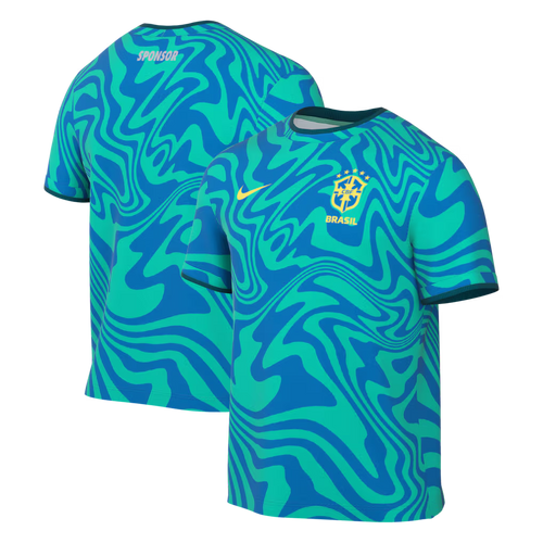 Brazil National Team 2026 Academy Pro Pre-Match Top - Green - Primetime Jerseys