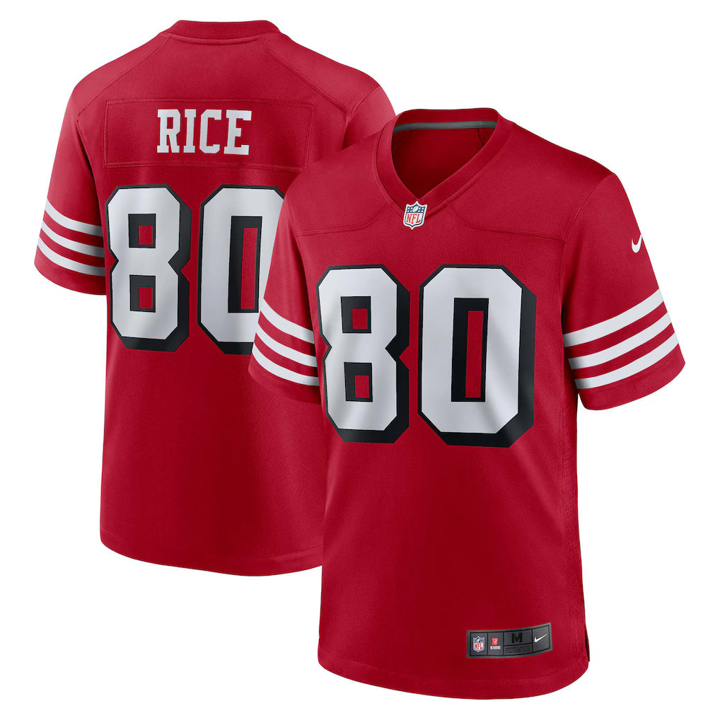Jerry Rice San Francisco 49ers 2026 Rivalries Collection Jersey - Red