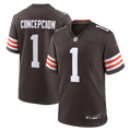 KC Concepcion Cleveland Browns 2026 NFL Draft First Round Pick No. 24 Jersey - Brown