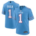 Keldric Faulk Tennessee Titans 2026 NFL Draft First Round Pick No. 31 Jersey - Light Blue