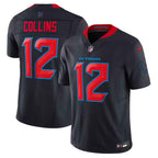 Nico Collins #12 Houston Texans Alternate 2 Vapor F.U.S.E. Limited NFL Jersey