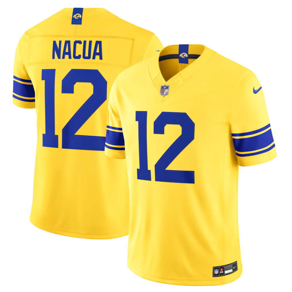 Puka Nacua Los Angeles Rams Classic Sol Jersey - Gold