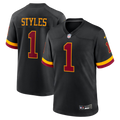 Sonny Styles Washington Commanders 2026 NFL Draft First Round Pick No. 7 Jersey - Black