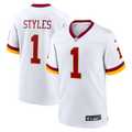 Sonny Styles Washington Commanders 2026 NFL Draft First Round Pick No. 7 Jersey - White
