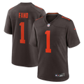 Spencer Fano Cleveland Browns 2026 NFL Draft First Round Pick No. 9 Alpha Dawg Alternate Jersey - Brown