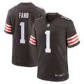 Cleveland Browns Spencer Fano 2026 NFL Draft First Round Pick No. 9 Jersey - Brown