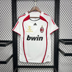 AC Milan 2006/07 Away Retro Jersey - White - Primetime Jerseys