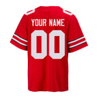 Custom Ohio States Buckeyes Jersey - Red - Primetime Jerseys