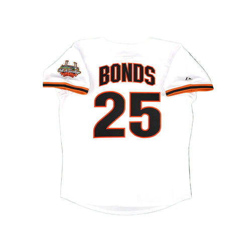 Barry Bonds 1999 San Francisco Giants Cooperstown Home Jersey - White - Primetime Jerseys