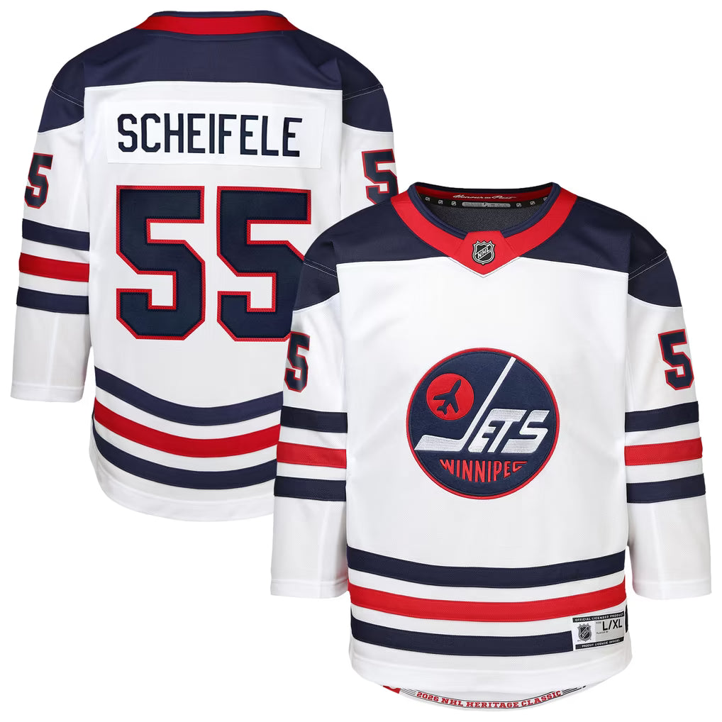 Mark Scheifele #55 Winnipeg Jets NHL Hockey Jerseys