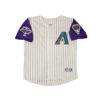 Randy Johnson 2001 Arizona Diamondbacks Alternate World Series Jersey - Ivory - Primetime Jerseys